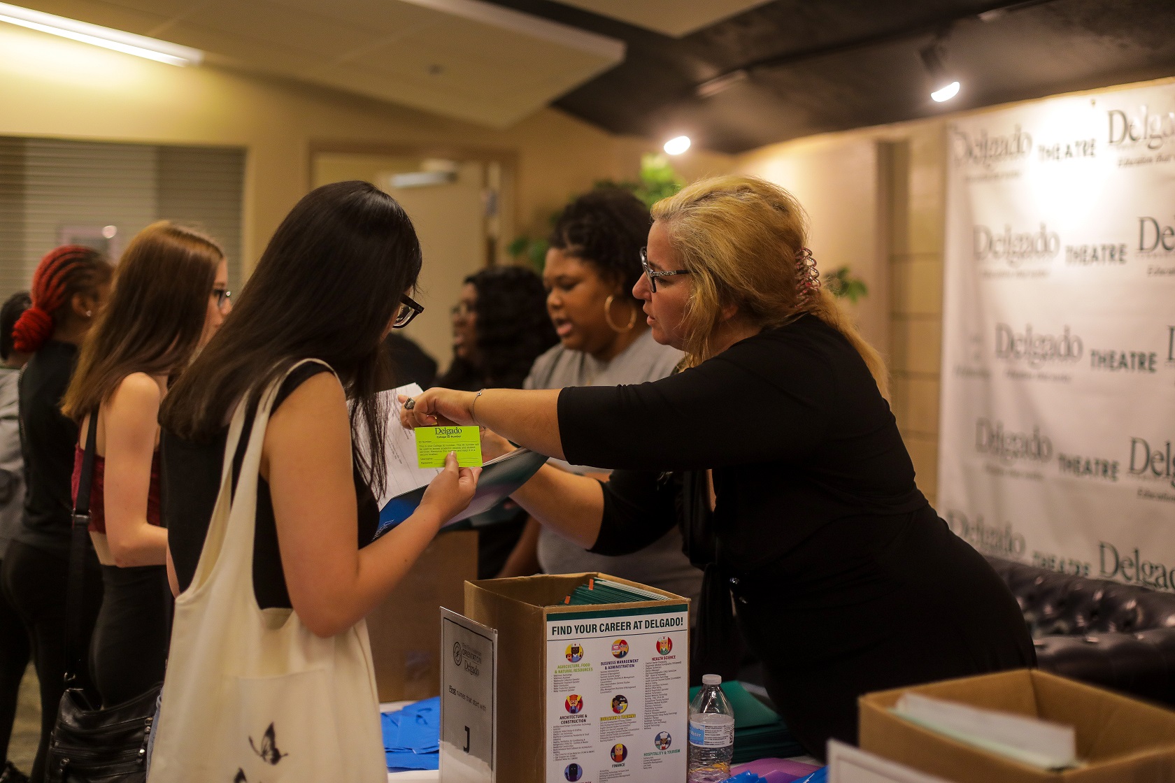 Delgado Community College Orientation Check-In