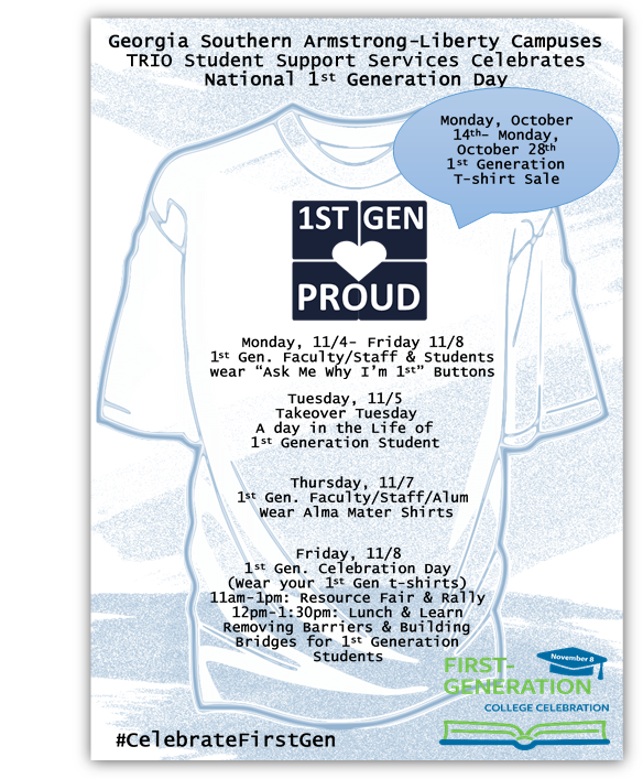 Georgia Southern University FGCC Grant T-shirt1