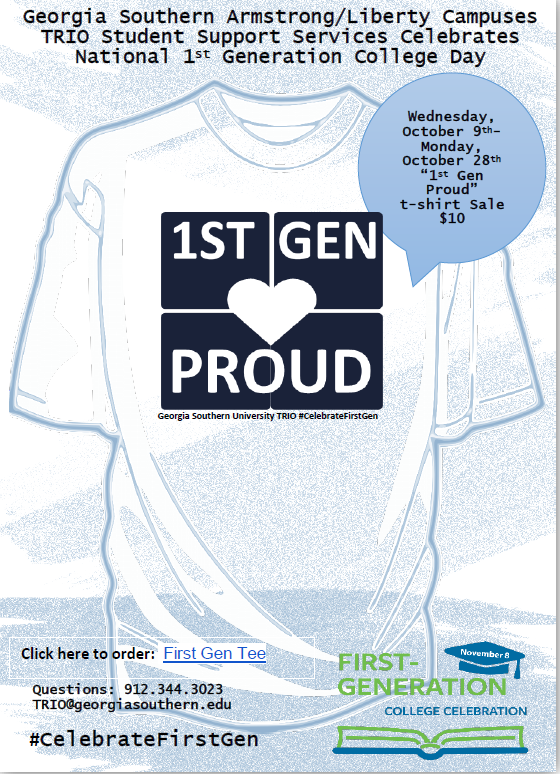 Georgia Southern University FGCC Grant T-shirt2