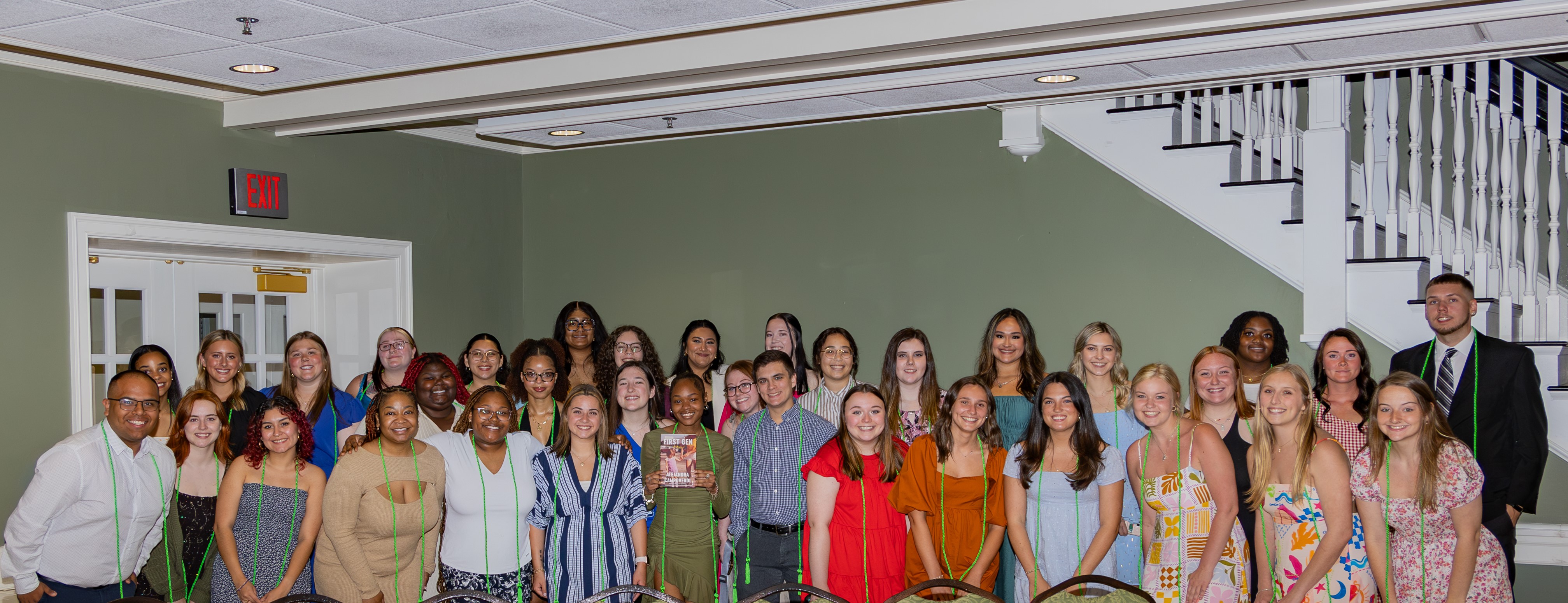 Longwood University tri-alpha induction
