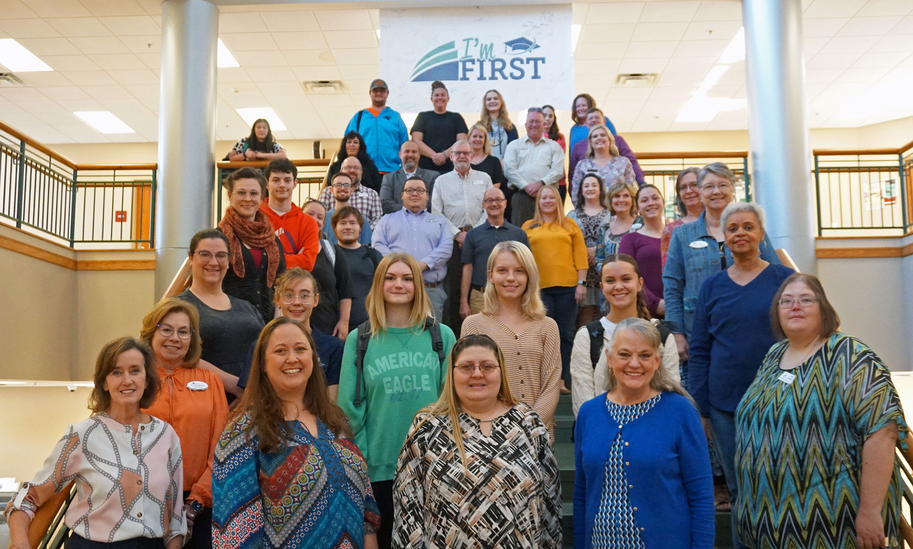 Group of first-gen staff at Northeast State