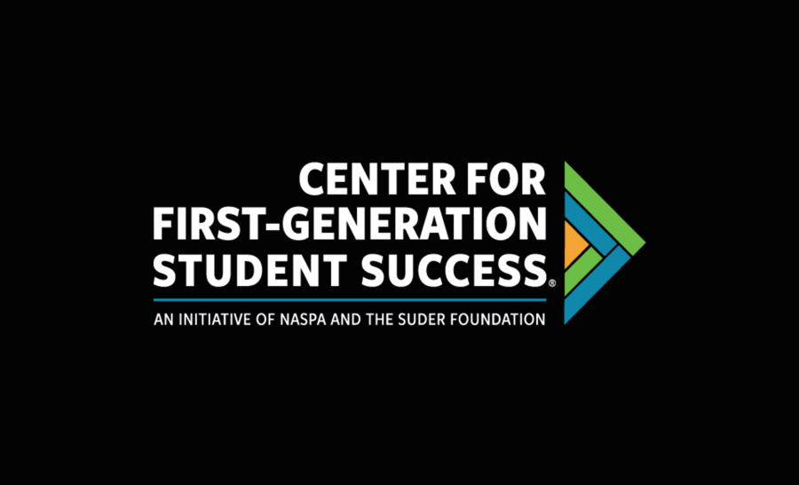 Reverse Center Logo On Black Background
