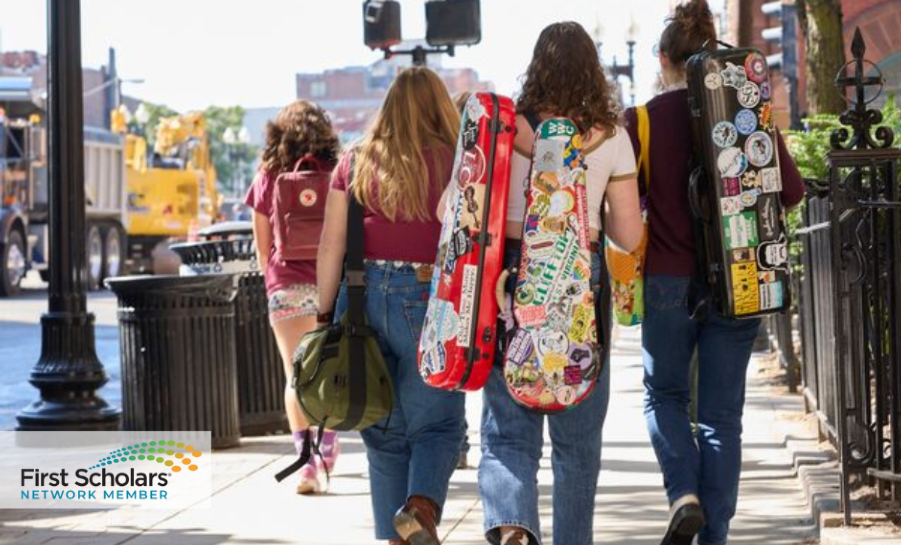 Berklee College of Music students on campus