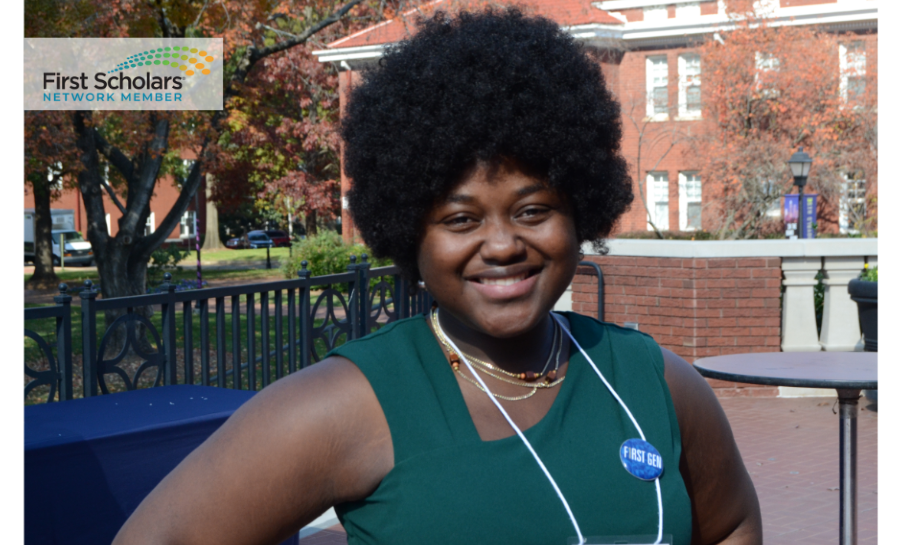 Queens University of Charlotte first-gen student