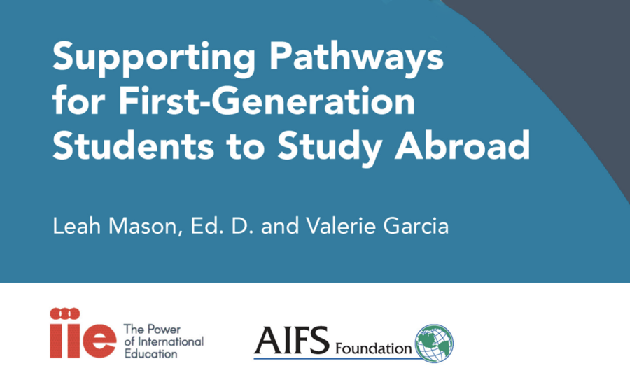 IIE Report Cover