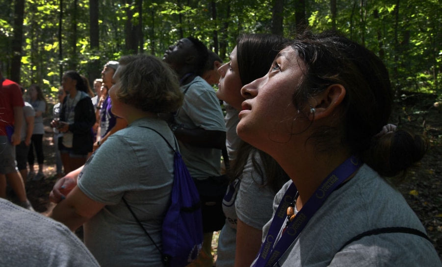 JMU Valley Scholars on trip