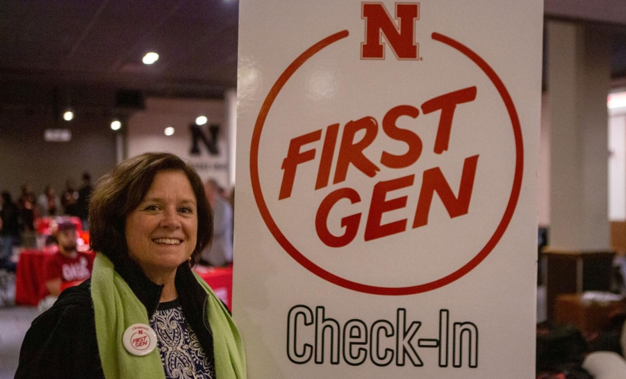 Nebraska first-gen celebration photo