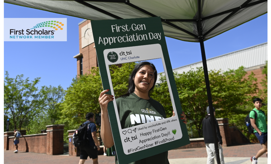 The University of North Carolina at Charlotte first-gen appreciation day