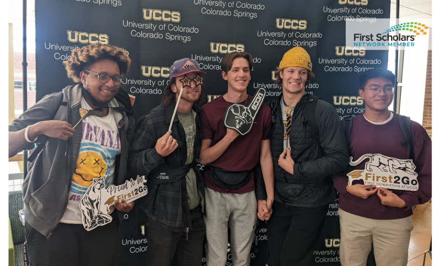 University of Colorado Colorado Springs first-gen photo op