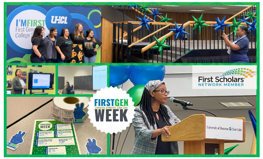 UHCL First Gen Week Collage