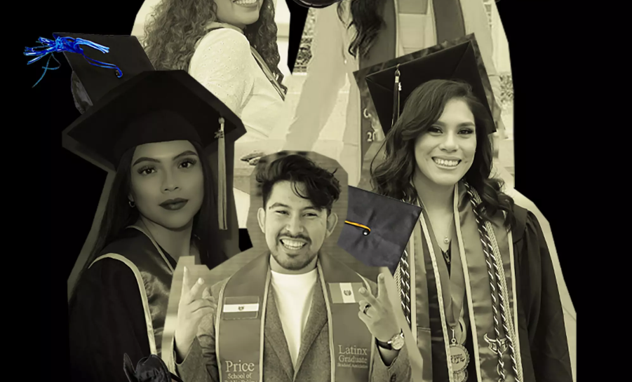 De Los - collage of students