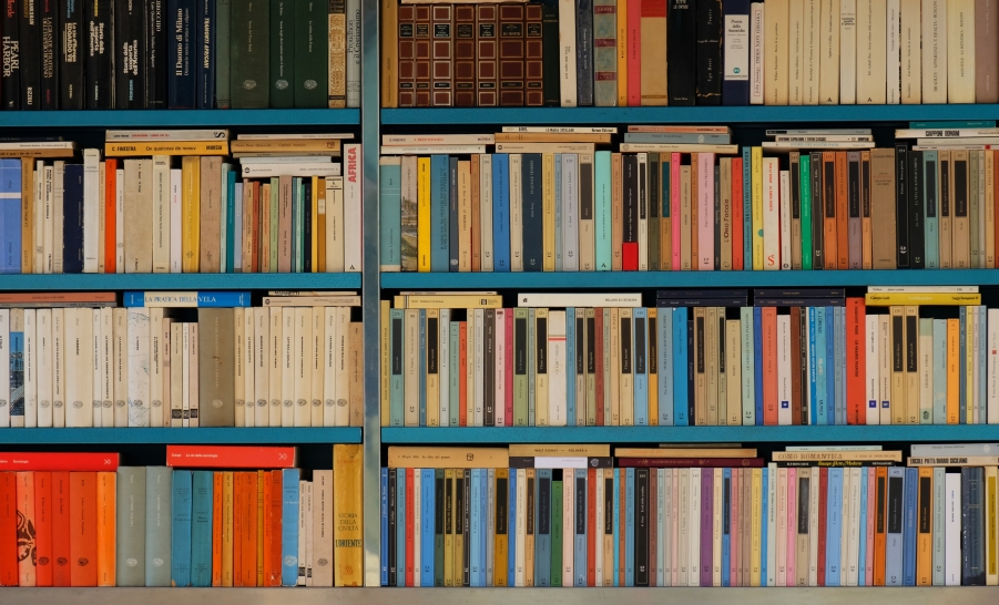 Books on Shelf