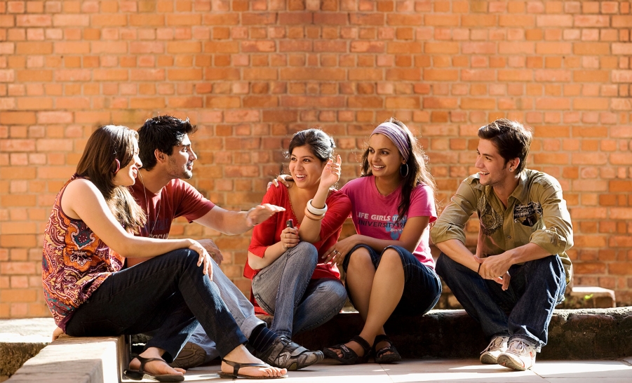 five diverse students